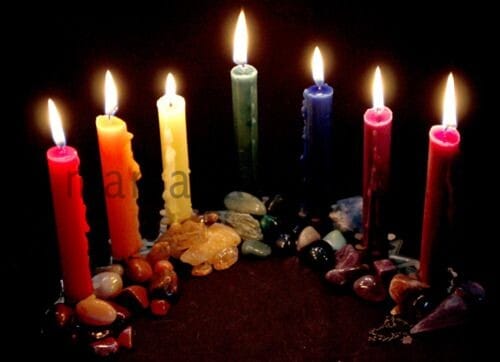 What type of Candles do Mama Nkima use